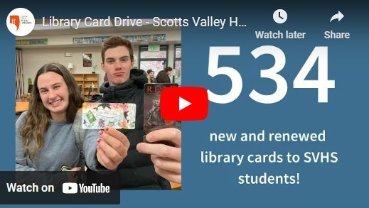 Library Card Drive