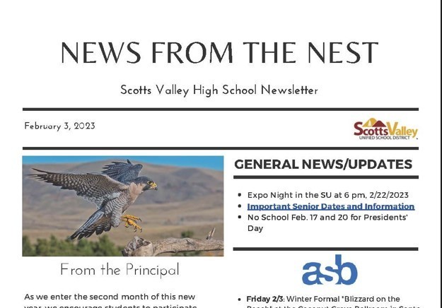 News From the Nest - February 2023