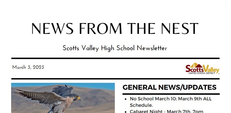 News from the Nest - March 2023